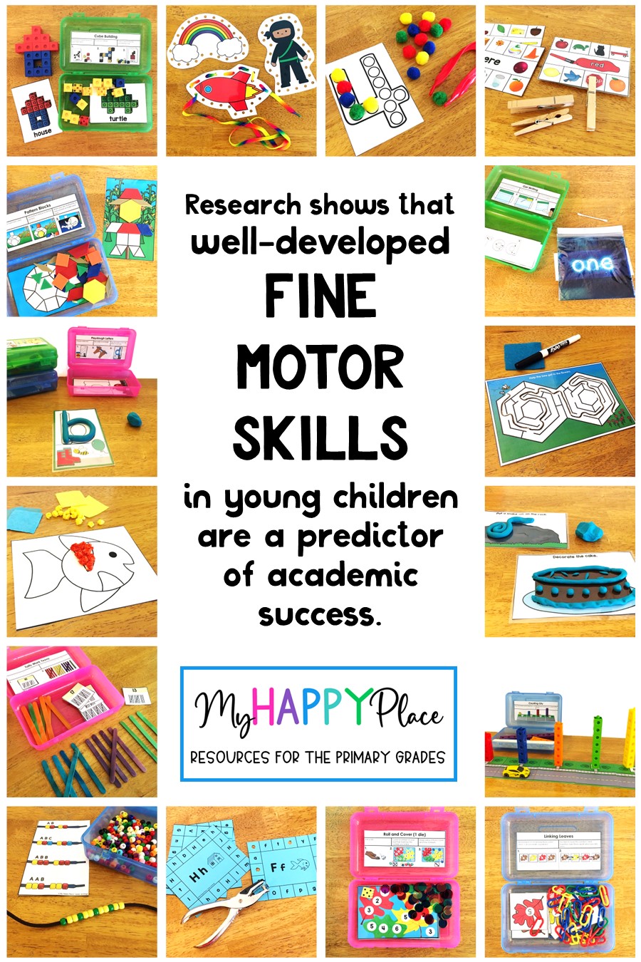 Fine Motor Skills Task Box Freebie!